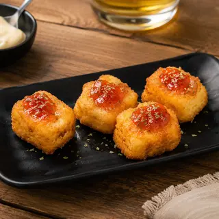 Dados de queso Brie