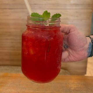 Hibiscus lemonade