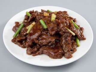 Ternera con salsa de ostras