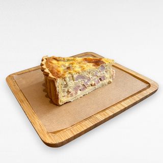 Quiche De Jamón York & Queso ( Ración)