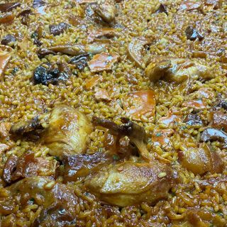 Arroz con codornices foie y níscalos 