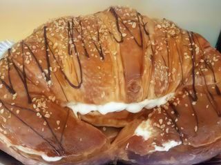 Croisant Artesano relleno de Nata