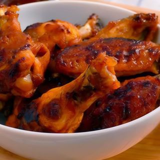 Alitas De Pollo Picantes Con