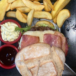 Hamburguesa Pollo Campero