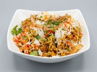Hyderbadi Biryani Gambas, Prawns