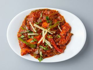 Jalfrezi Langostinos Tigres, King Prawns