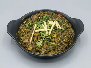 Espinacas con Patatas, Aloo Palak