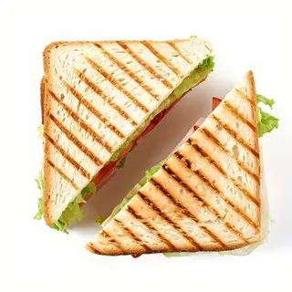 Sándwich De Mechada Con Queso Y Huevo