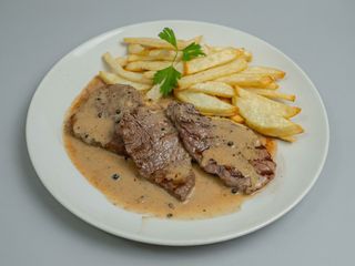Solomillo De Ternera A La Pimienta