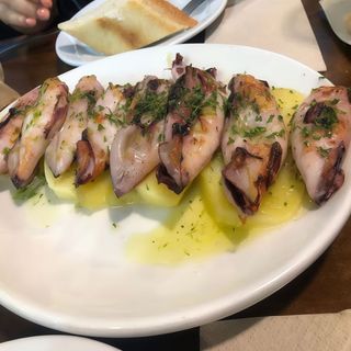 Chipirones A La Plancha