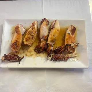 Chipirones plancha