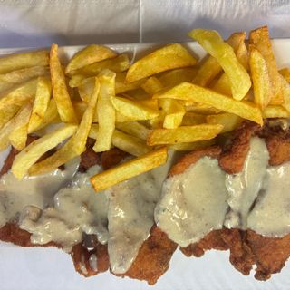 Escalopines Al Cabrales