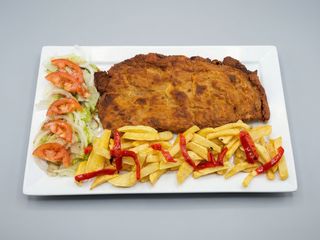Cachopo Relleno De Cecina Con Queso De Cabra