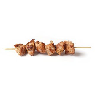 brocheta de pollo