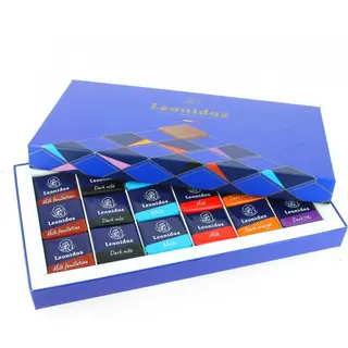 Caja Napolitanas Leonidas 24 Uds