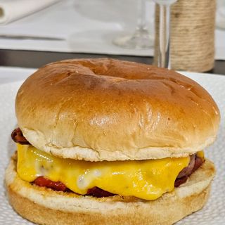 Hamburguesa doble formatge