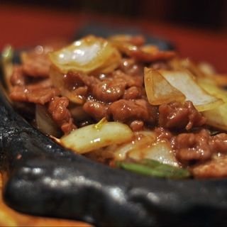 Ternera Con Salsa De Judias Negras A La Plancha