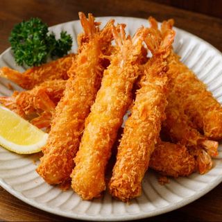 68, Tata tempura de gamba(4piezas)