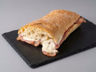 Entrepà bacó amb formatge