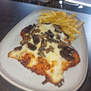 Escalopa botifarra negra