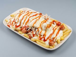 Salchipapas Especial
