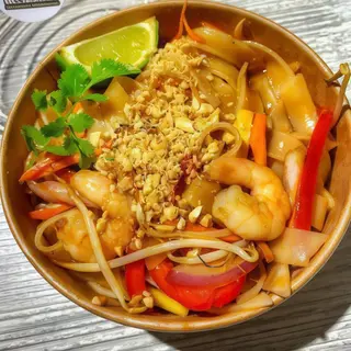 Pad Thai gambas