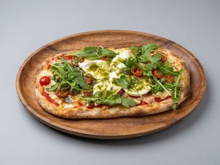 Pizza Burrata fresca con Rucula