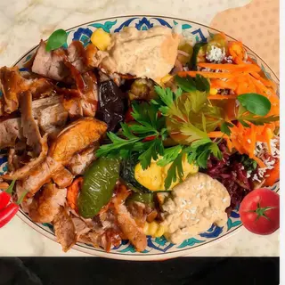 Döner Kebab al Plato