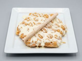 Gofre Con Chocolate Blanco