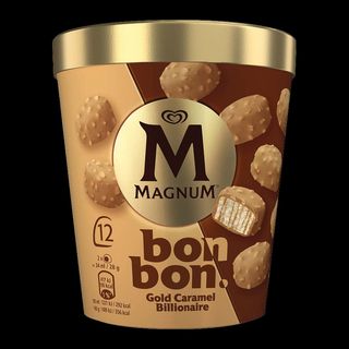 MAGNUM PINT BONBON GOLD CARAMEL BILLIONARI