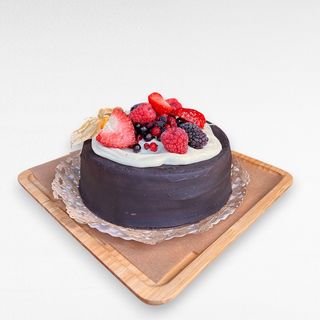 Tarta entera de chocolate blanco y Dulce de leche Tamaño S  (8)