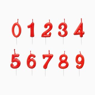 Velas Numeros