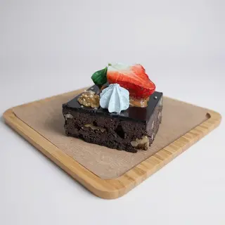 Brownie Con Nueces