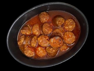 Chorizo a la sidra