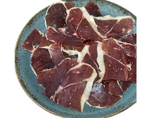 Tabla de jamón ibérico.