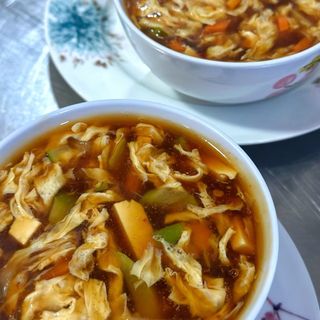 Sopa de Agria y Picante