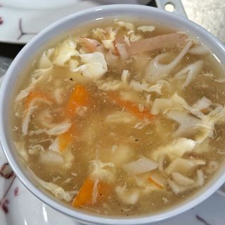Sopa de Maíz y Cangrejo