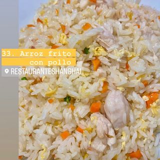 Arroz Frito con Pollo