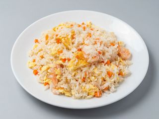 Arroz Fritos con Gambas
