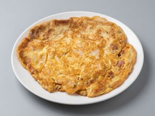 Jamón con Huevo Frito