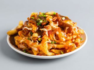 Bacon cheese fries