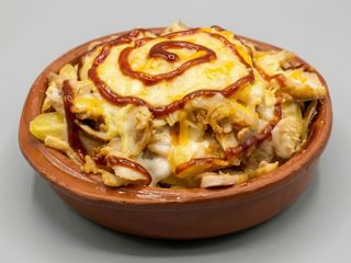 Patatas Con Kebab