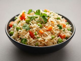 Vegetable rice /Arroz con verduras