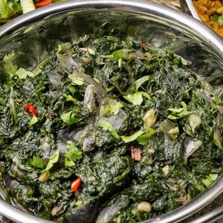 Espinaca Bhaji / Saag bhaji