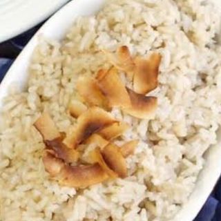 Coconut rice / Arroz con coco