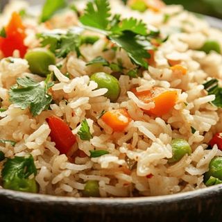 Vegetable rice /Arroz con verduras