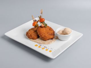 2 CROQUETAS DE  TERNASCO TAMAÑO XXL 