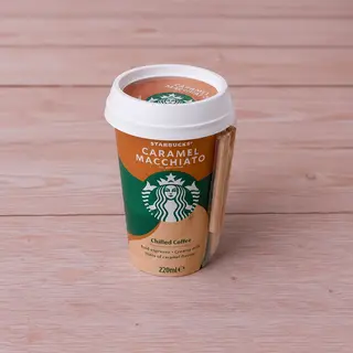 Café Caramel Macchiato de Starbucks, de 330 ml.