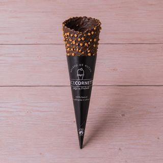 Cono de chocolate crocante SIN helado