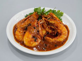 Gambas plancha china